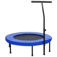 Trampoliny - shumee Trampolina fitness uchwyt i nakładka zabezpieczająca 102 cm - miniaturka - grafika 1