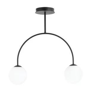 Archi lampa sufitowa 2xE14 czarna/biała 1288/2 - Lampy sufitowe - miniaturka - grafika 1