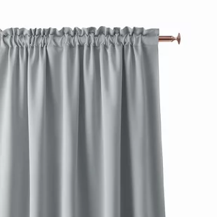 Zasłona AURA Light Grey 140x250 Tape Artykuły spożywcze z szybką dostawą - Zasłony - miniaturka - grafika 1