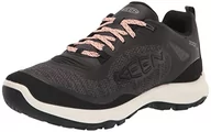 Buty trekkingowe damskie - KEEN Damskie buty trekkingowe Terradora Flex Wp-w, czarne/peachy, rozmiar 42 UE - miniaturka - grafika 1