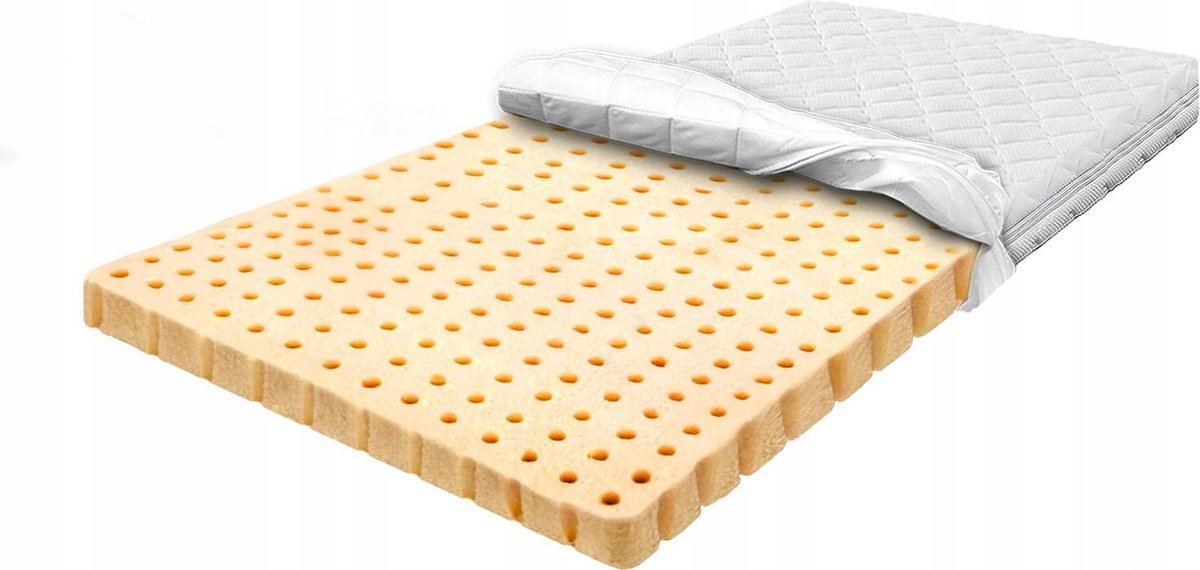Materac 80x200 nawierzchniowy z lateksem dla dziecka antyroztoczowy H1 6 cm