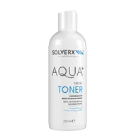 Toniki i hydrolaty do twarzy - Solverx Aqua+ - Tonik do twarzy 200ml (wyłączność) - miniaturka - grafika 1
