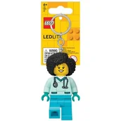 Breloczki dla dzieci - Brelok z latarką LEGO DR.FLIEBER  LEKARKA - miniaturka - grafika 1