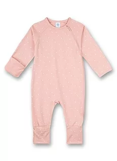 Śpiochy dla niemowląt - Sanetta Śpioszki niemowlęce dla dziewczynek różowe piżama dla małych dzieci, Silver Pink, 62 cm - grafika 1
