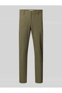 Spodnie męskie - Chinosy szczotkowane o kroju slim fit z dodatkiem wiskozy model MARK - Only & Sons - miniaturka - grafika 1