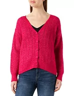 Swetry damskie - Naf Naf Damski sweter Mrevy, Extra Pink China, L - miniaturka - grafika 1
