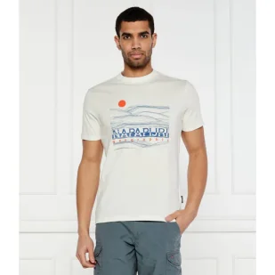 Napapijri T-shirt S-BUTI SS Relaxed fit - Koszulki męskie - miniaturka - grafika 1