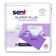 Bielizna lecznicza - Pieluchomajtki dla dorosłych Super SENI PLUS 2 Medium 10szt. Refundacja NFZ - miniaturka - grafika 1