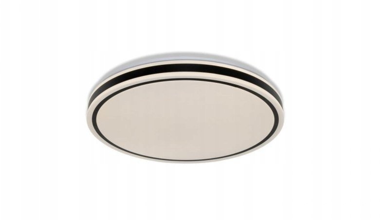Lampa sufitowa VTAC Plafon LED CEILING NOIR RD 72W 7920lm 4000K 840 IP20 BK czarna