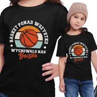 Moda i Uroda OUTLET - Koszulka dziecięca Koszykówka Basket Ponad Wszystko L - miniaturka - grafika 1