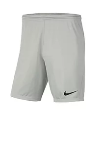 Nike Dziecięce szorty Park III NB, Pewter Grey/(Black), L BV6865-017 - Spodnie i spodenki dla chłopców - miniaturka - grafika 1