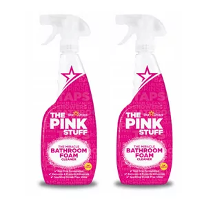 2x Środek czyszczący do łazienki THE PINK STUFF Bathroom Foam Cleaner 750 ml - Środki do kuchni i łazienki - miniaturka - grafika 1