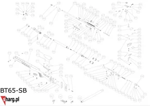 Osada orzech do wiatrówki Hatsan BT65 (2700-10) - Osprzęt do wiatrówek - miniaturka - grafika 3