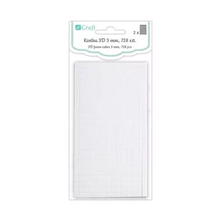Kostka 3D 3mm 728szt - Dalprint - Taśmy klejące - miniaturka - grafika 1