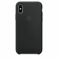 Etui i futerały do telefonów - APPLE SILICONE CASE MRWE2ZM/A IPHONE XS MAX BLACK OTWARTE OPAKOWANIE - miniaturka - grafika 1