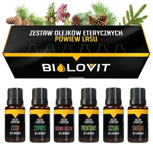 Powiew Lasu zestaw olejków eterycznych Biolavit - Aromaterapia - miniaturka - grafika 1