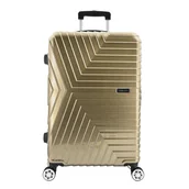 Walizki - Walizka podróżnicza z ABS-u bagaż 26" - złota Semi Line - miniaturka - grafika 1