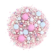 Dodatki do ciast w proszku - Posypka cukrowa FLUFFY PINK Słodki Bufet 90 g - miniaturka - grafika 1