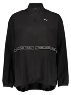 Kurtki i kamizelki sportowe damskie - Puma Kurtka funkcyjna "Woven" w kolorze czarnym - miniaturka - grafika 1