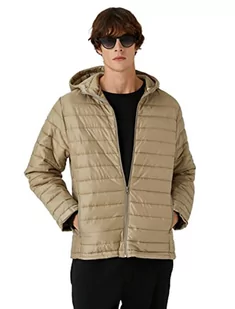 Koton Męska bluza z kapturem i kieszeniami, szczegółowa, beżowy (050) - Bluzy męskie - miniaturka - grafika 1