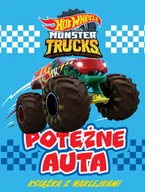 Baśnie, bajki, legendy - Hot Wheels Monster Trucks Potężne auta. Książka z naklejkami - miniaturka - grafika 1