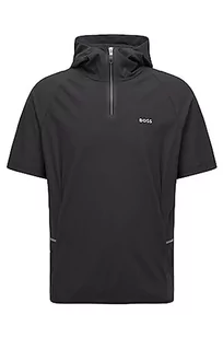 BOSS Męska bluza z kapturem Swoody, czarny (Black1), S - Bluzy męskie - miniaturka - grafika 1