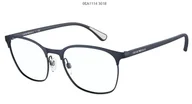 Okulary korekcyjne, oprawki, szkła - Emporio Armani 0EA1114 3018 Męskie oprawy korekcyjne Emporio Armani 114 3018 - miniaturka - grafika 1
