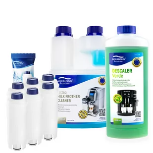 Zestaw Delonghi - AL-S002 6szt, Latteo 500ml, Verde 1L - Akcesoria i części do ekspresów do kawy - miniaturka - grafika 1