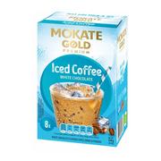 Kawa - Iced Coffee Mokate Gold o smaku białej czekolady 120 g - miniaturka - grafika 1