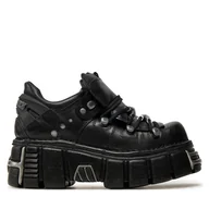 Glany damskie - Glany NEW ROCK M-120N-S26 Czarny - miniaturka - grafika 1