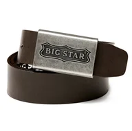Paski - Big Star Hh674147 Pasek Męski Skórzany Brązowy 105 Cm - miniaturka - grafika 1