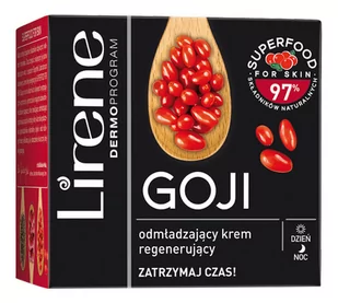 Lirene Lirene Superfood for Skin Goji krem odmładzający regenerujący dzień/noc 50ml KRE LIR-043 - Kremy do twarzy - miniaturka - grafika 1