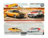 Samochody i pojazdy dla dzieci - HOT WHEELS PREMIUM 2021 '73 HOLDEN MONARO GTS + '77 HOLDEN TORANA A9X HKF50 - miniaturka - grafika 1