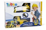 Zabawki zdalnie sterowane - Silverlit Trailer truck with free wheel 1Y41O6 1Y41O6 SAM SAM - miniaturka - grafika 1