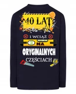 Koszulki męskie - Longsleeve na Urodziny 40 Lat Prezent r.M - miniaturka - grafika 1