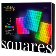 Pozostałe oświetlenie - Modułowe Panele Led Twinkly Squares Extension Kit 3 (3 panele rozszerzające) RGB LED - miniaturka - grafika 1