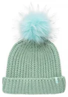 Czapki damskie - Czapka Zimowa Damska 4F H4Z19-Cad073 - Zielona - miniaturka - grafika 1