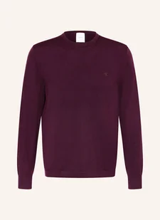 Calvin Klein Sweter Z Wełny Merino braun - Swetry męskie - miniaturka - grafika 1