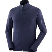 Bluzy sportowe męskie - BLUZA SALOMON ESSENTIAL LTWARM M C21115 - miniaturka - grafika 1