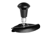 Akcesoria motoryzacyjne - Gałka Na Kierownicę, Składana, Czarna - miniaturka - grafika 1