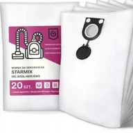 Worki do odkurzaczy - 20x Worek do Odkurzacza Starmix Isc ARDL-1425 Ews Syntetyczny Pojemny G9 - miniaturka - grafika 1