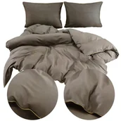 Pościel - Pościel 200 x 220 3cz Satyna Bawełna Z Bizą Can 08 - miniaturka - grafika 1