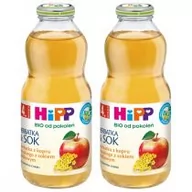 Soki i herbatki dla dzieci - Hipp Herbatka z kopru włoskiego z sokiem jabłkowym po 4. miesiącu zestaw 2 x 500 ml Bio - miniaturka - grafika 1