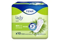 Pieluchy dla dorosłych - TENA TENA LADY SLIM MINI Wkładki anatomiczne 10 szt 9087605 - miniaturka - grafika 1