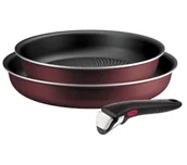 Patelnie - Tefal Ingenio Simply Cook L7248553 Indukcja Titanium 24cm, 28cm - miniaturka - grafika 1