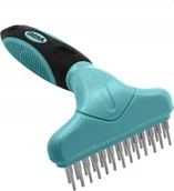 Szczotki i furminatory - YARRO SZCZOTKA ZGRZEBŁO OBROTOWE DWURZĘDOWE 15x9x6,5cm - miniaturka - grafika 1