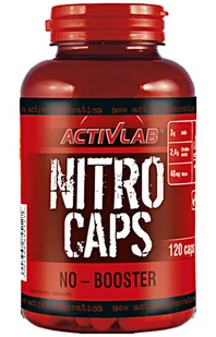 Activlab Nitro Caps - 120kaps - Witaminy i minerały dla sportowców - miniaturka - grafika 1