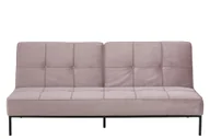 Sofy i kanapy - Sofa rozkładana na łóżko dla gości sofa rozkładana sofa rozkładana różowa - miniaturka - grafika 1