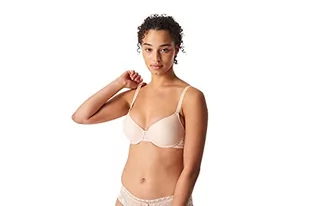 Chantelle DAY TO NIGHT, kryjący biustonosz z pianki z pamięcią kształtu, bielizna damska, beżowy Dore, 70C - Biustonosze - miniaturka - grafika 1