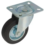 Zawiasy, okucia i inne akcesoria - Zestaw jezdny obrotowy 100 mm/100 kg - miniaturka - grafika 1